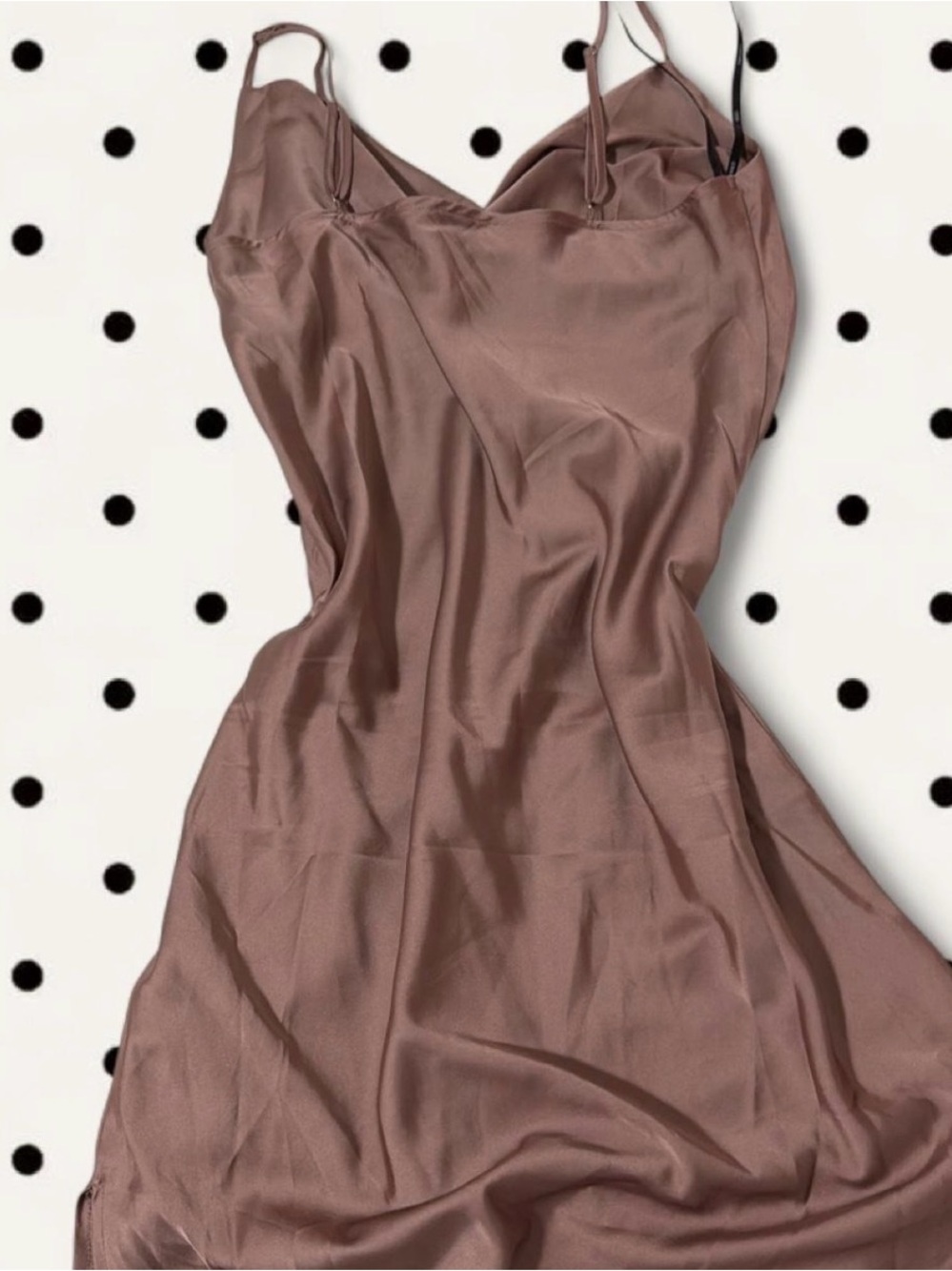 Forever 21 Mauve Satin Slip Dress